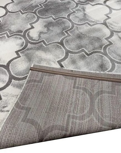 Прикроватный коврик Bossan Nizza 1850B-KGRI-AGRI 2x3 м