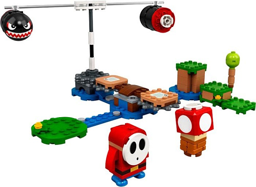 Конструктор LEGO Super Mario 71366 Огневой налёт Билла-банзай. Доп. набор