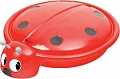 Песочница Пластик Божья коровка С 203 (красный)