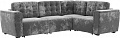 Угловой диван Мебельград Милан-3 Стандарт (тиффани серый)