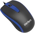 Мышь Perfeo PF-383-OP Profil (черный/синий)