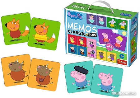 Развивающая игрушка Trefl Свинка Пеппа 02270 (36 эл)