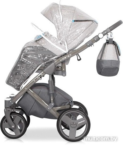 Универсальная коляска Riko Vario (3 в 1, 03 Olive)