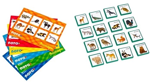 Развивающая игра Step Puzzle Лото Зоопарк
