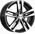 Литые диски K&K Rassvet 16x6.5&quot; 5x114.3мм DIA 66.1мм ET 50мм Алмаз черный