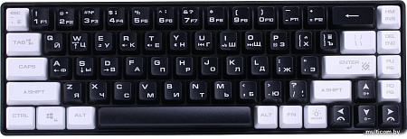 Клавиатура Defender Aris GK-349 (черный/белый)
