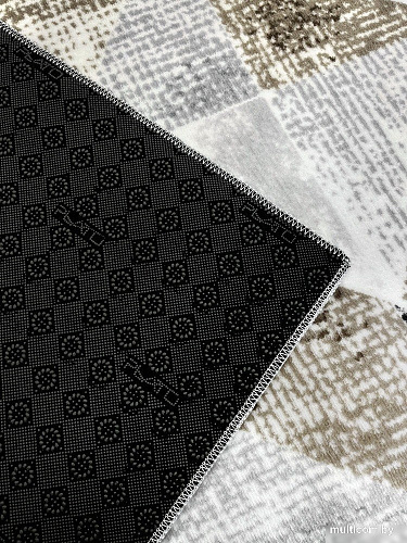 Ковер для жилой комнаты Plato Hali Soft 6238-MINK-ANTHRACITE (1.6x2.3)