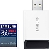 Карта памяти Samsung PRO Ultimate SDXC 256GB (с кардридером)