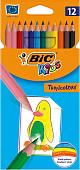Набор цветных карандашей BIC Тропикулер (12 цветов)