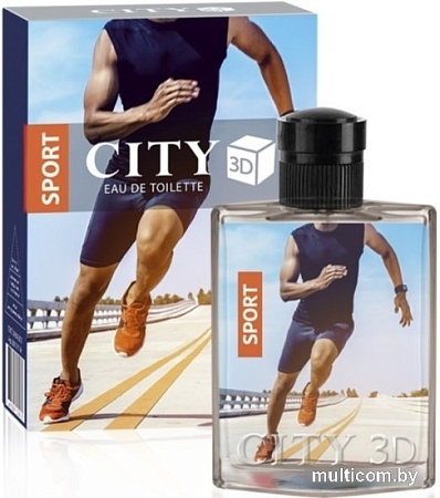 Туалетная вода City Parfum City 3D Sport EdT (90 мл)