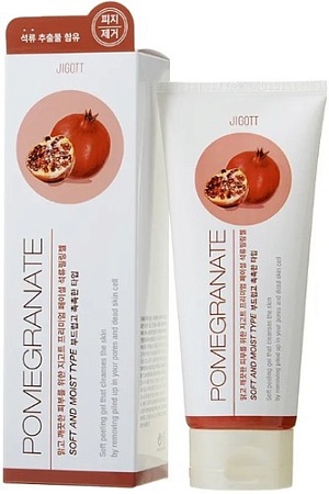 Jigott Пилинг для лица Premium гель с экстрактом граната (180 мл)