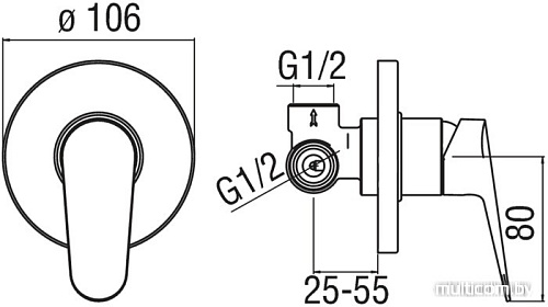 Смеситель Nobili Blues BS101108CR