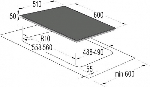 Варочная панель Gorenje ECT6SY2B