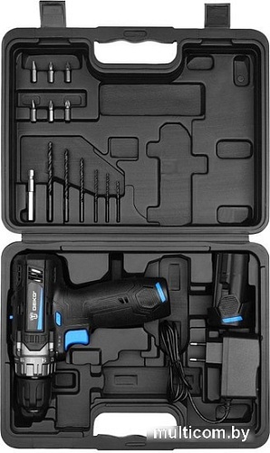 Дрель-шуруповерт Deko DKCD12V PRO 083-1007 (с 2-мя АКБ, кейс)