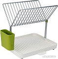 Сушилка для посуды Joseph Joseph Y-rack Dishdrainer 85083 (белый/зеленый)