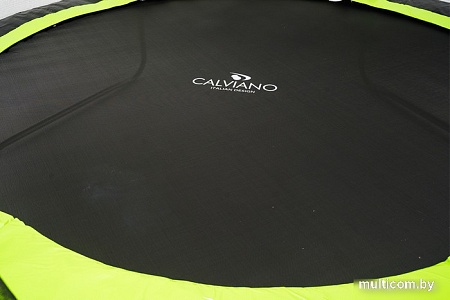Батут Calviano Inside Master Green 252 см - 8ft (внутренняя сетка, с лестницей)