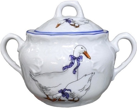 Сахарница Cmielow i Chodziez Rococo E280-0035860 (гусь)