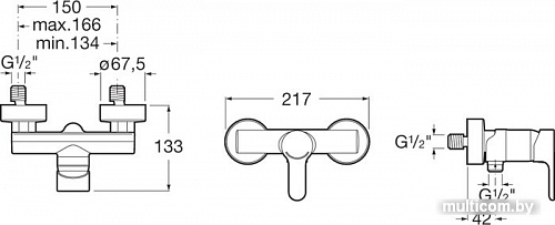 Смеситель Roca L20 5A2109C0M