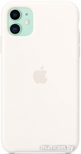 Чехол Apple Silicone Case для iPhone 11 (белый)