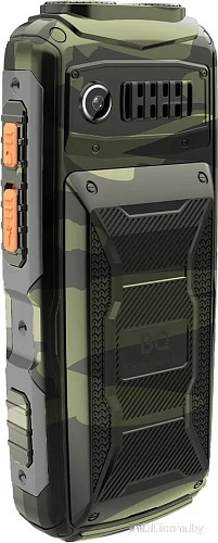 Кнопочный телефон BQ BQ-2410L Tank Power 4G (зеленый камуфляж)
