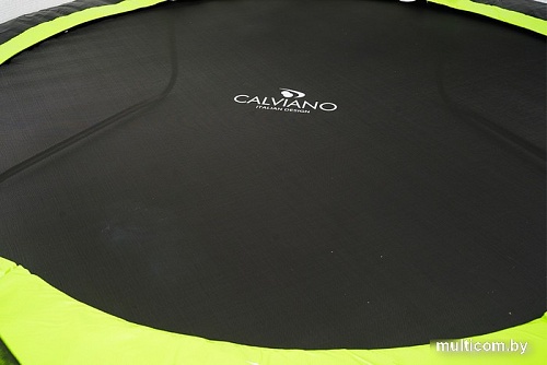 Батут Calviano Inside Master Green 252 см - 8ft (внутренняя сетка, с лестницей)