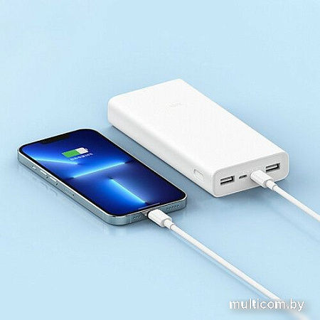 Внешний аккумулятор Xiaomi Mi 22.5W Power Bank 20000mAh PB2022ZM (белый, китайская версия)