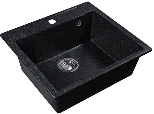 Кухонная мойка Marblan Cubi (черный)