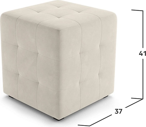 Пуфик Mio Tesoro 135 (бежевый Ultra Sand)