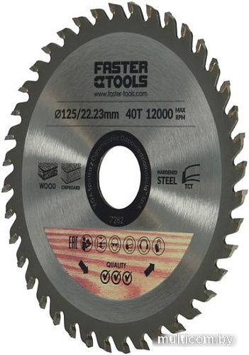 Пильный диск Faster Tools 7282