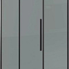 Душевой уголок Grossman Galaxy 140x80x195 120.K33.01.1480.21.10 (черный матовый/тонированное стекло)