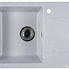 Кухонная мойка Marblan Recta L (серый, с сифоном)