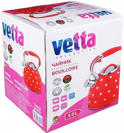 Чайник со свистком Vetta 847-053
