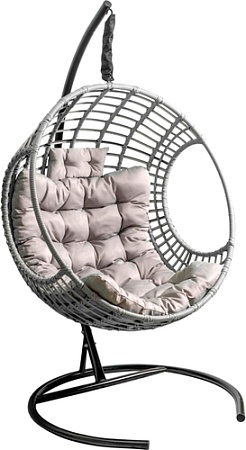 Подвесное кресло Garden Story Лондон CN950-МТ2023 (черный/серый)
