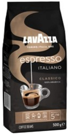 Кофе Lavazza Caffe Espresso в зернах 500 г