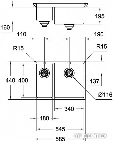 Кухонная мойка Grohe K700 31576SD0