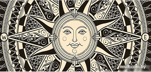 Корзина JoyArty Средневековое солнце gaba_2952_L