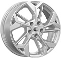 Литые диски K&K КС1062 Haval F7/F7x 17x6.5&quot; 5x114.3мм DIA 64.1мм ЕТ 40мм Сильвер