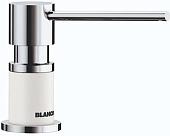 Дозатор для жидкого мыла Blanco Lato (хром/белый)