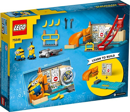 Конструктор LEGO Minions 75546 Миньоны в лаборатории Грю