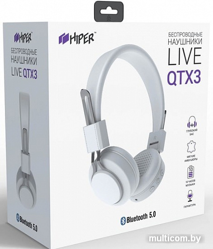 Наушники Hiper Live QTX5 (белый)