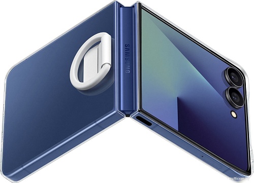Чехол для телефона Samsung Ring Case для Samsung Galaxy Z Flip7 (прозрачный)