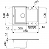 Кухонная мойка Elleci Easy 135 Ghisa 70