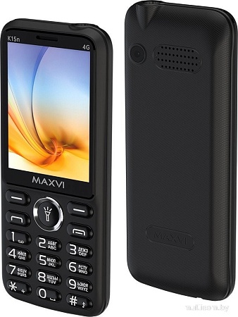 Телефон Maxvi K15n 4G (черный)