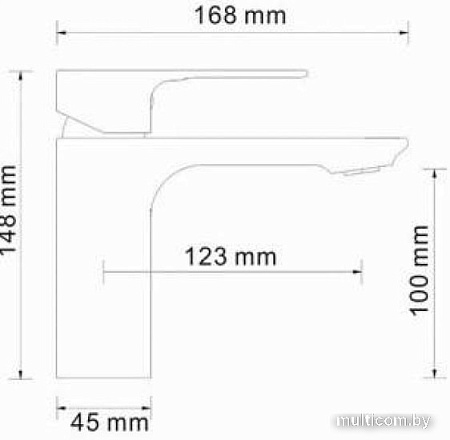 Смеситель Vieir 283511C