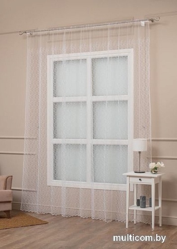 Тюль Amore Mio RR 908952-w 3x2.7 м 29707 (белый)