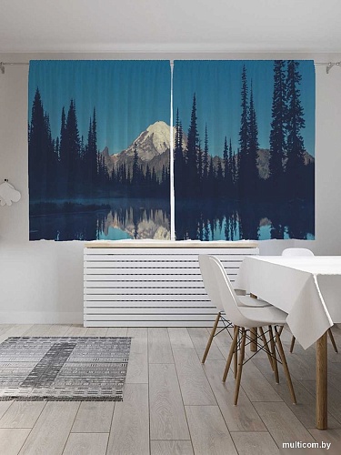 JoyArty Ночное отражение горы p_22015 (145x180)