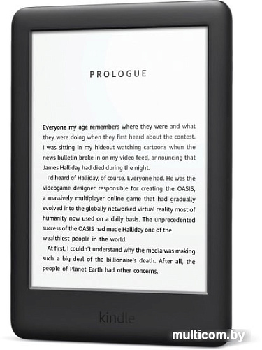 Электронная книга Amazon Kindle 2019 8GB Ad-Supported (черный)