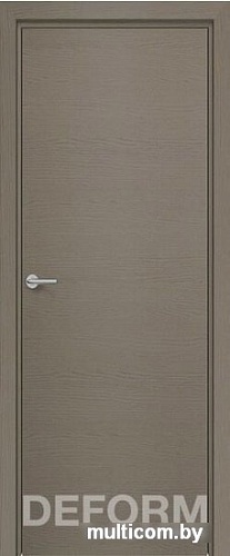 Межкомнатная дверь Юркас Deform H7 ДГ 90x200 (дуб французский серый)