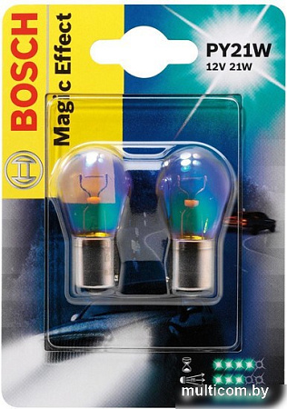Галогенная лампа Bosch PY21W Magic Effect 2шт