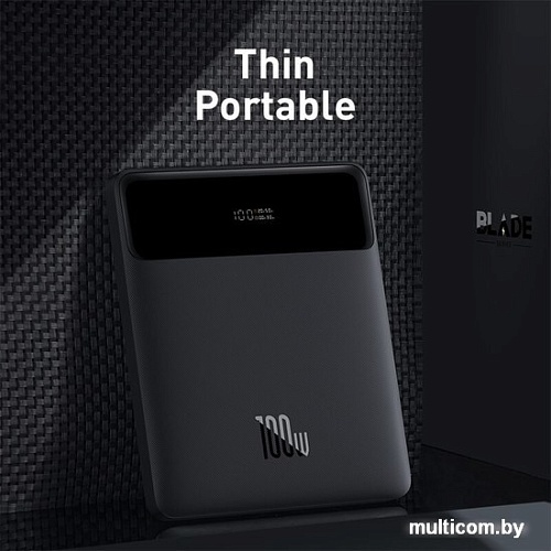 Внешний аккумулятор Baseus Blade Power Digital Display 20000mAh (черный)